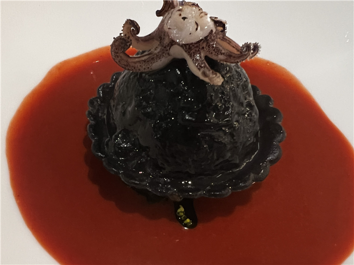 raviolo of lobster